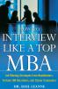 How to Interview Like a Top MBA