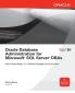 Oracle Database Administration for Microsoft SQL Server DBAs