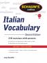 Schaum's Outline of Italian Vocabulary Second Edition