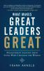 What Makes Great Leaders Great