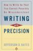 Writing with Precision