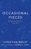 Occasional Pieces