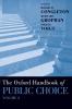 Oxford Handbook of Public Choice Volume 2
