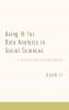 Using R for Data Analysis in Social Sciences