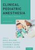 Clinical Pediatric Anesthesia