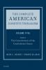 Complete American Constitutionalism Volume Five Part I