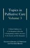 Topics in Palliative Care
