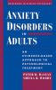 Anxiety Disorders in Adults