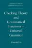 Checking Theory and Grammatical Functions in Universal Grammar