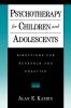 Psychotherapy for Children and Adolescents