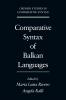 Comparative Syntax of the Balkan Languages