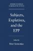 Subjects Expletives and the Epp