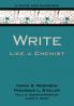 Write Like a Chemist
