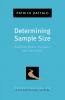 Determining Sample Size
