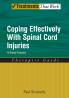 Coping Effectively with Spinal Cord Injuries