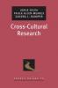 Cross-Cultural Research