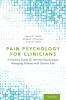 PAIN PSYCHOLOGY FOR CLINICIANS P