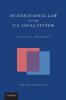 International Law in the Us Legal System