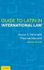 Guide to Latin in International Law