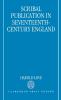 Scribal Publication in Seventeenth-Century England