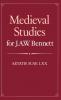 Medieval Studies for J. A. W. Bennett