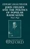 John Fielden and Politics Popular Radicalism 1832-1847