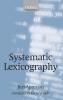 Systematic Lexicography
