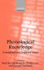 Phonological Knowledge