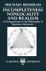 Incompleteness Nolocality and Realism