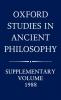 Oxford Studies in Ancient Philosophy