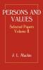 Persons and Values