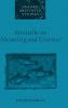 Aristotle on Meaning and Essence