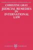 Judicial Remedies in International Law