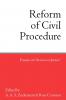 Reform of Civil Procedure