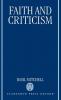 Faith and Criticism