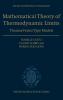 The Mathematical Theory of Thermodynamic Limits