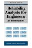 Reliability Analysis for Engineers