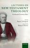 Lectures on New Testament Theology