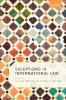 Exceptions in International Law
