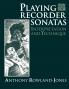 Playing Recorder Sonatas