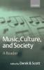Music Culture and Society