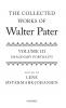 Collected Works of Walter Pater Imaginary Portraits