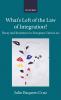 What's Left of the Law of Integration?