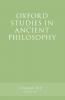 Oxford Studies in Ancient Philosophy Volume 56