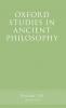 Oxford Studies in Ancient Philosophy Volume 56