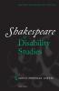 SHAKESPEARE & DISABILITY STUD OSTS P