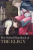 Oxford Handbook of the Elegy