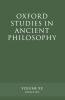 Oxford Studies in Ancient Philosophy