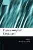 Epistemology of Language