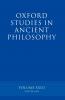 Oxford Studies in Ancient Philosophy
